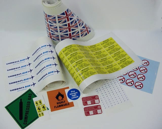Printed graphic Labels made in Hereford